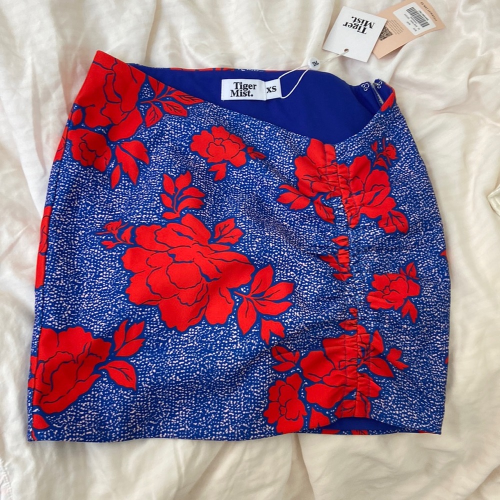 NWT tiger mist mini skirt